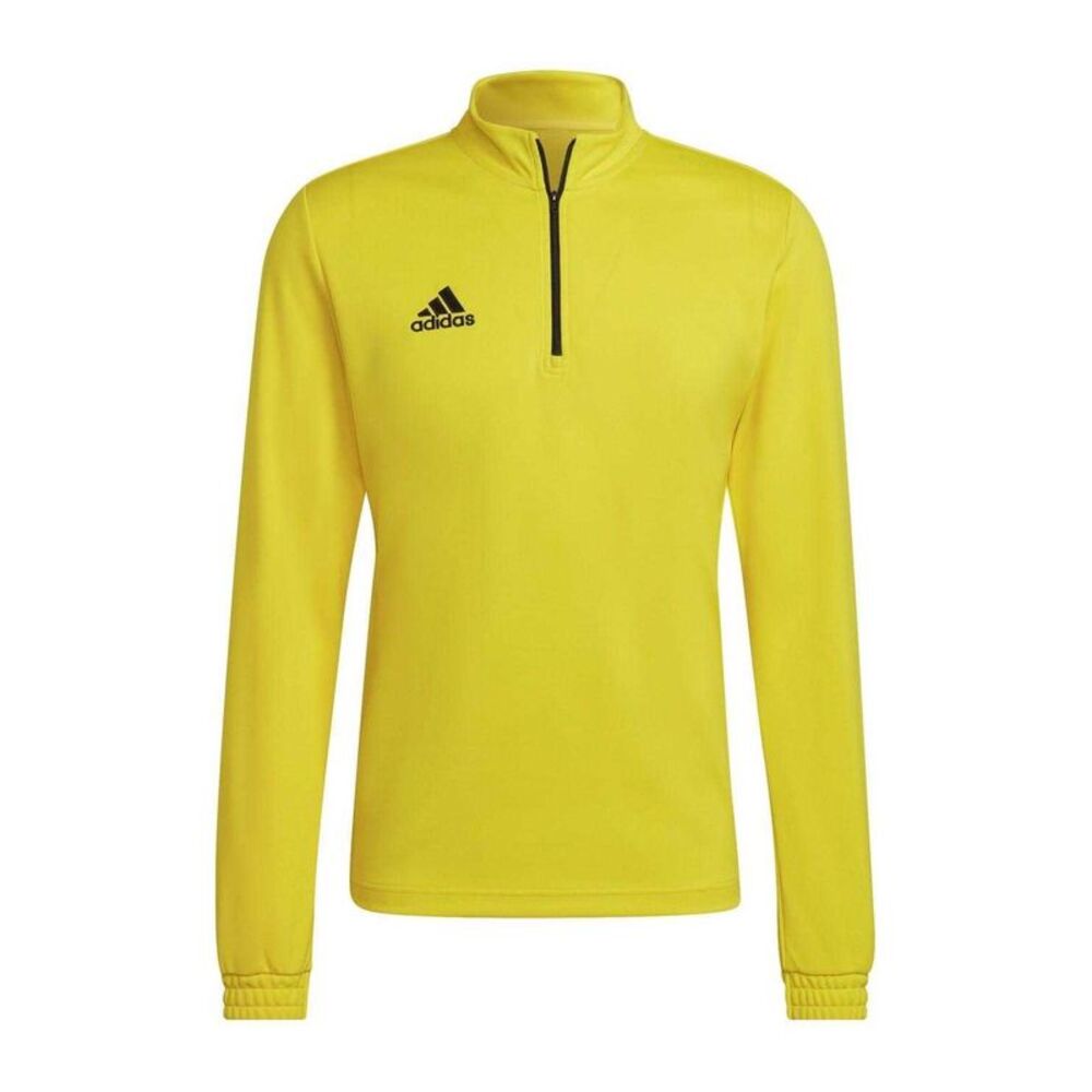 Adidas Unisex Adult Long-Sleeved Sweatshirt / Yellow/Black